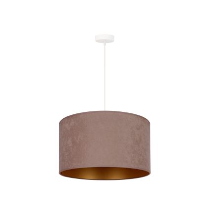 Brilagi - Lustr na lanku VELVET 1xE27/40W/230V béžová/zlatá