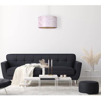 Brilagi - Lustr na lanku VELVET 1xE27/40W/230V bílá/zlatá