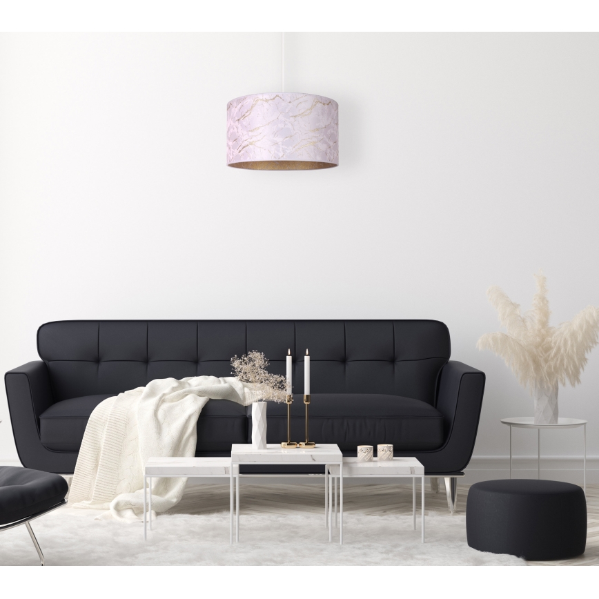 Brilagi - Lustr na lanku VELVET 1xE27/40W/230V bílá/zlatá