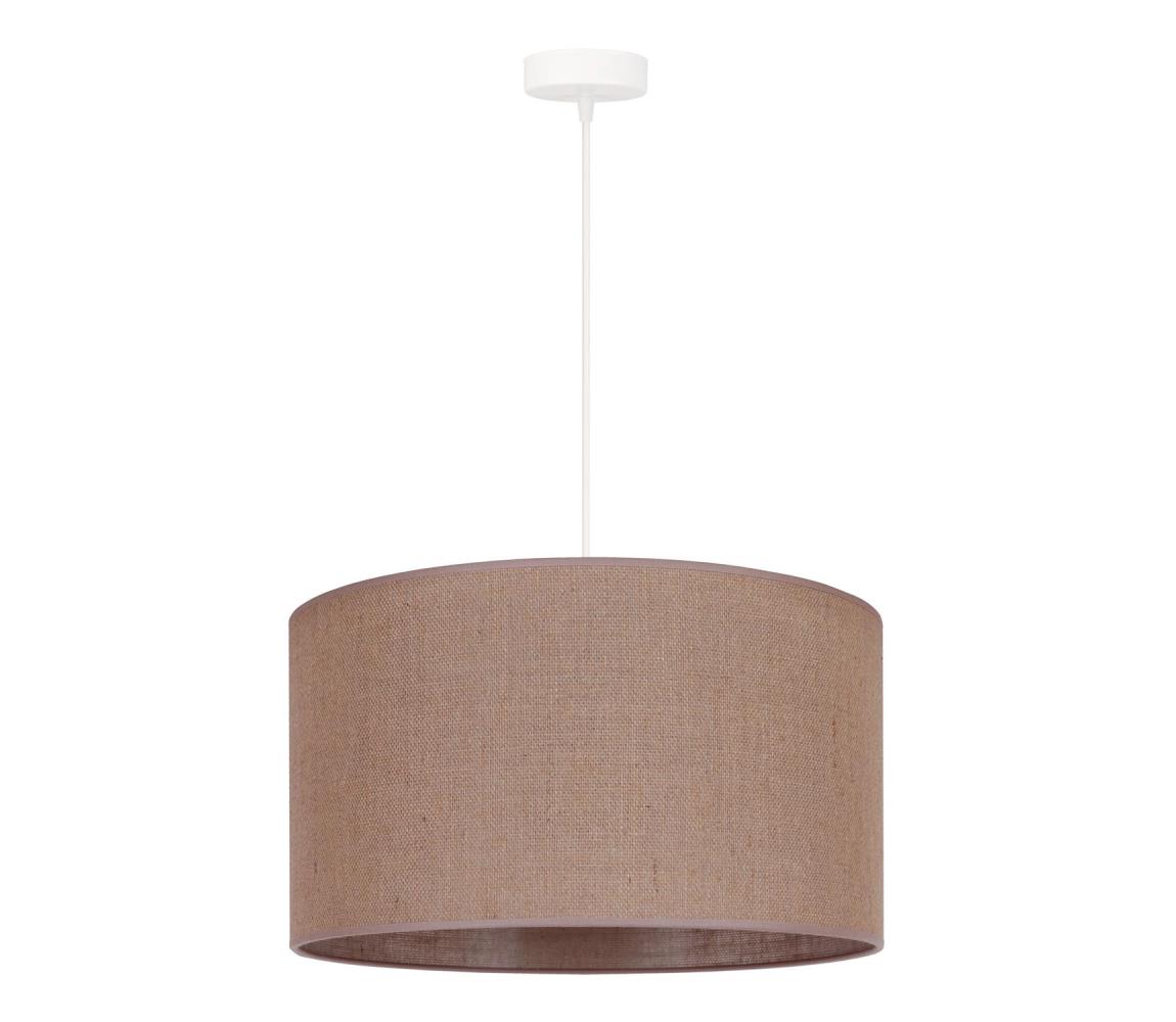 BRILAGI Brilagi - Lustr na lanku VELVET 1xE27/40W/230V hnědá BG0340
