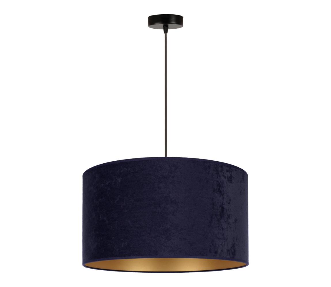 BRILAGI Brilagi - Lustr na lanku VELVET 1xE27/40W/230V modrá/zlatá BG0334