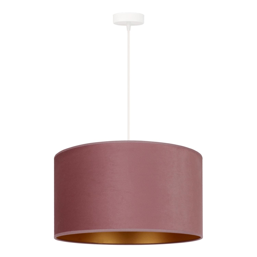 Brilagi - Lustr na lanku VELVET 1xE27/40W/230V růžová/zlatá
