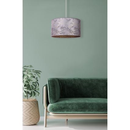 Brilagi - Lustr na lanku VELVET 1xE27/40W/230V šedá/zlatá