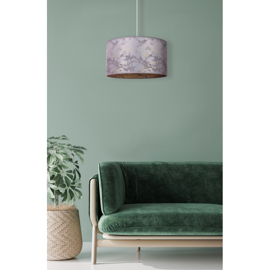 Brilagi - Lustr na lanku VELVET 1xE27/40W/230V šedá/zlatá