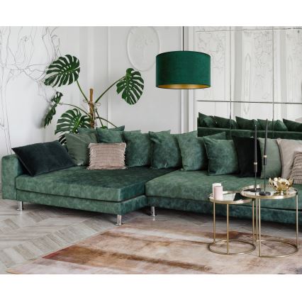 Brilagi - Lustr na lanku VELVET 1xE27/40W/230V zelená/zlatá