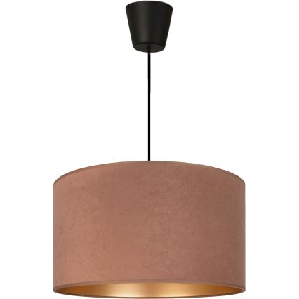Brilagi - Lustr na lanku VELVET 1xE27/60W/230V pr. 40 cm béžová/zlatá