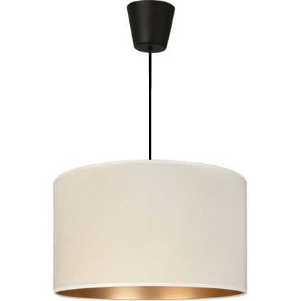 Brilagi - Lustr na lanku VELVET 1xE27/60W/230V pr. 40 cm krémová/zlatá