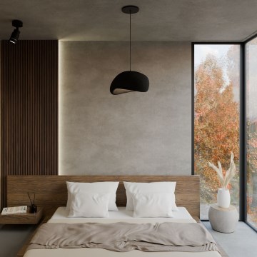 Brilagi - Lustr na lanku WABI SABI 1xE27/40W/230V černá