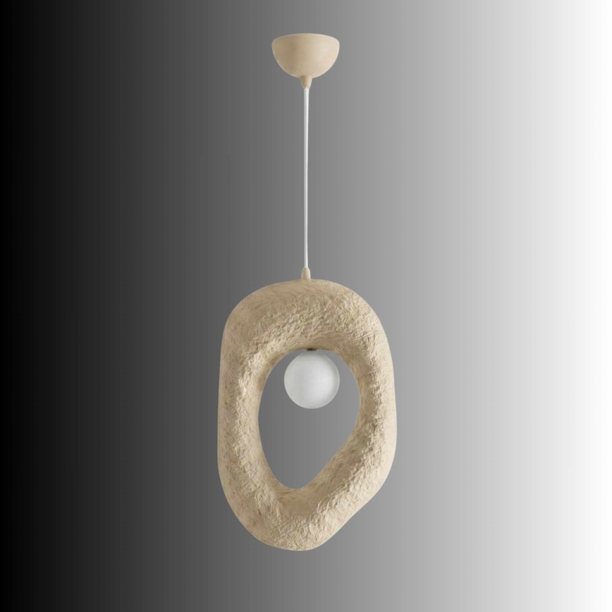 Brilagi - Lustr na lanku WABI SABI 1xE27/40W/230V krémová