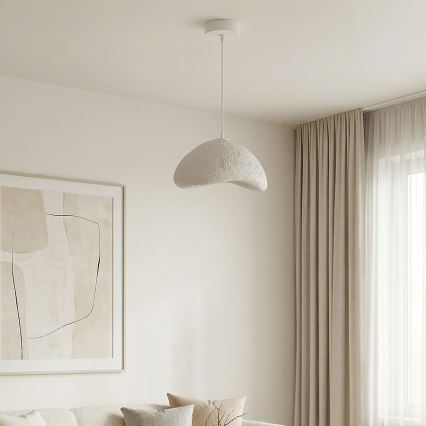 Brilagi - Lustr na lanku WABI SABI 1xE27/40W/230V pr. 33 cm bílá
