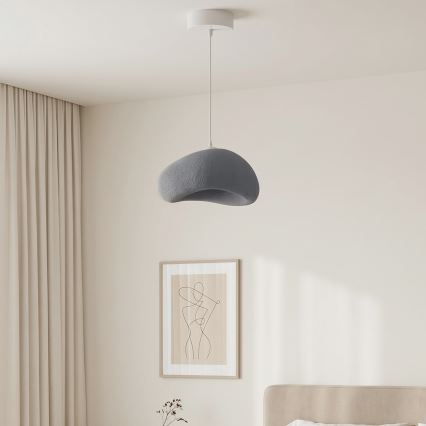 Brilagi - Lustr na lanku WABI SABI 1xE27/40W/230V pr. 35 cm šedá