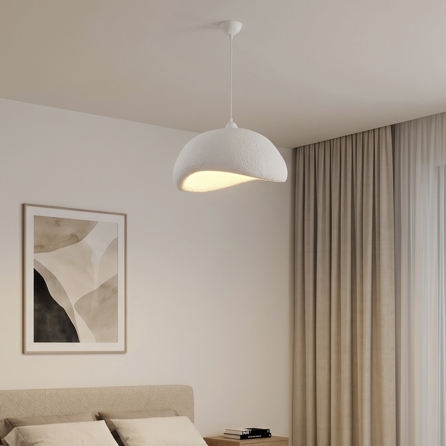 Brilagi - Lustr na lanku WABI SABI 1xE27/40W/230V pr. 42 cm bílá