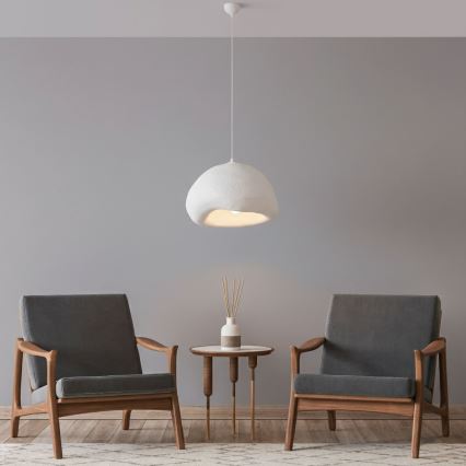 Brilagi - Lustr na lanku WABI SABI 1xE27/40W/230V pr. 42 cm bílá