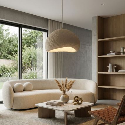 Brilagi - Lustr na lanku WABI SABI 1xE27/40W/230V pr. 50 cm béžová