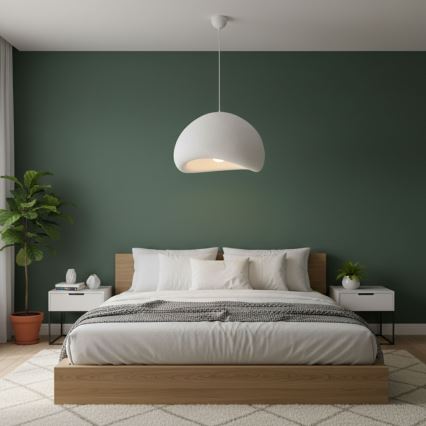 Brilagi - Lustr na lanku WABI SABI 1xE27/40W/230V pr. 50 cm bílá