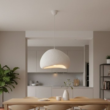 Brilagi - Lustr na lanku WABI SABI 1xE27/40W/230V pr. 50 cm bílá