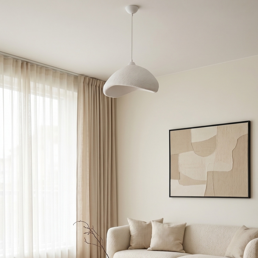 Brilagi - Lustr na lanku WABI SABI 1xE27/40W/230V pr. 52 cm bílá