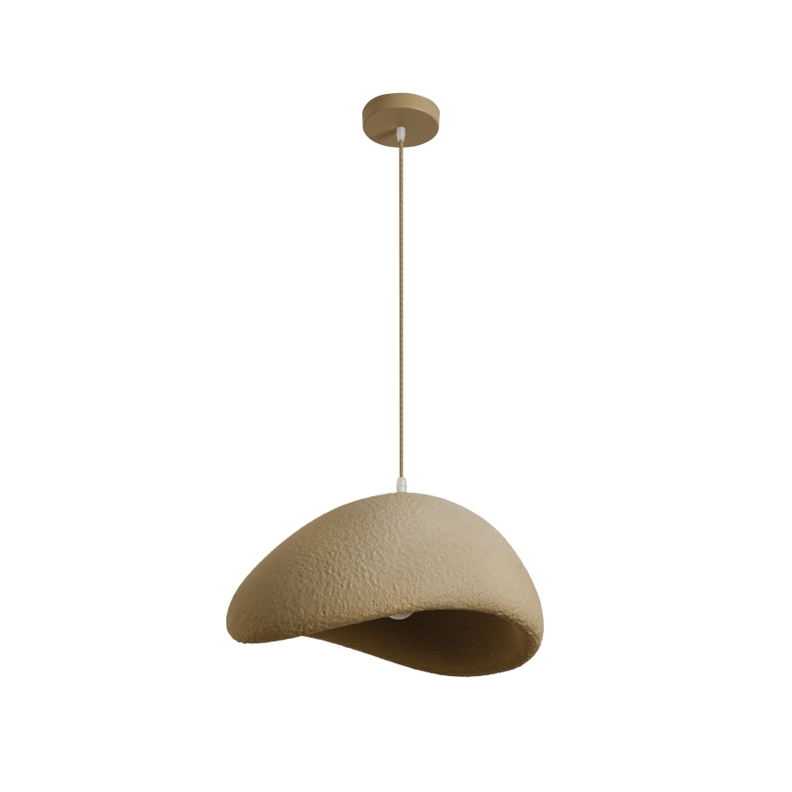 BRILAGI - Lustr na lanku WABI SABI 1xE27/60W/230V pr. 40 cm béžová