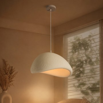 BRILAGI - Lustr na lanku WABI SABI 1xE27/60W/230V pr. 40 cm bílá