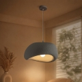 BRILAGI - Lustr na lanku WABI SABI 1xE27/60W/230V pr. 40 cm šedá