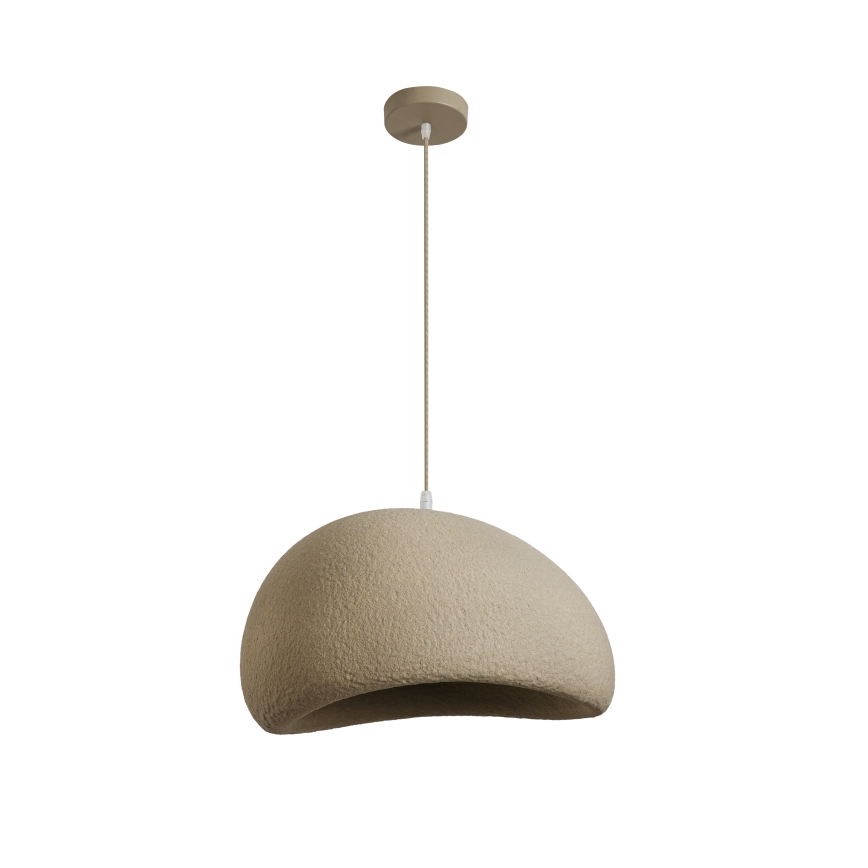 BRILAGI - Lustr na lanku WABI SABI 1xE27/60W/230V pr. 50 cm béžová