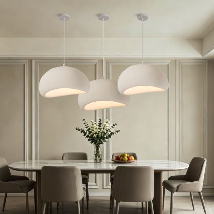 BRILAGI - Lustr na lanku WABI SABI 1xE27/60W/230V pr. 50 cm bílá