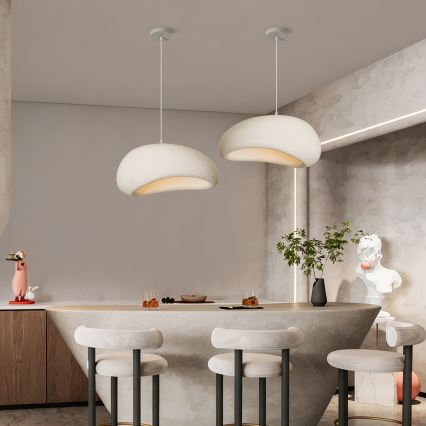 BRILAGI - Lustr na lanku WABI SABI 1xE27/60W/230V pr. 50 cm bílá