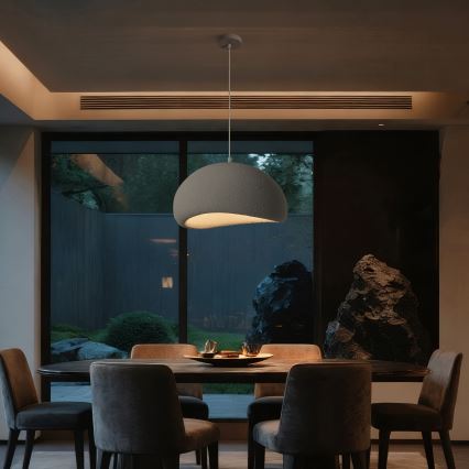 BRILAGI - Lustr na lanku WABI SABI 1xE27/60W/230V pr. 50 cm šedá