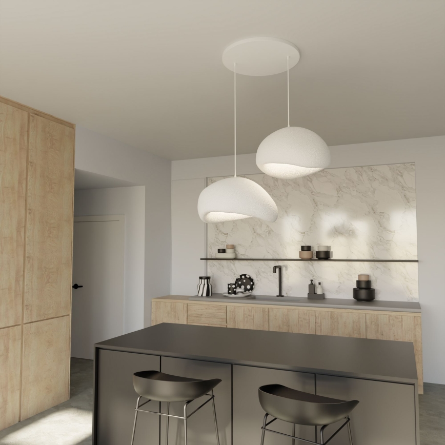 Brilagi - Lustr na lanku WABI SABI 2xE27/40W/230V bílá