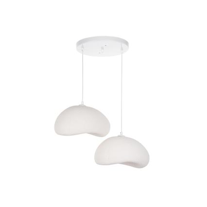 Brilagi - Lustr na lanku WABI SABI 2xE27/40W/230V pr. 60 cm bílá