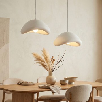 Brilagi - Lustr na lanku WABI SABI 2xE27/40W/230V pr. 74 cm bílá