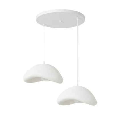 Brilagi - Lustr na lanku WABI SABI 2xE27/40W/230V pr. 74 cm bílá