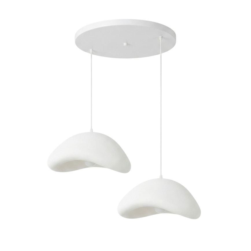 Brilagi - Lustr na lanku WABI SABI 2xE27/40W/230V pr. 74 cm bílá