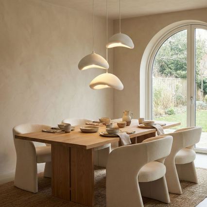 Brilagi - Lustr na lanku WABI SABI 3xE27/40W/230V pr. 82 cm bílá