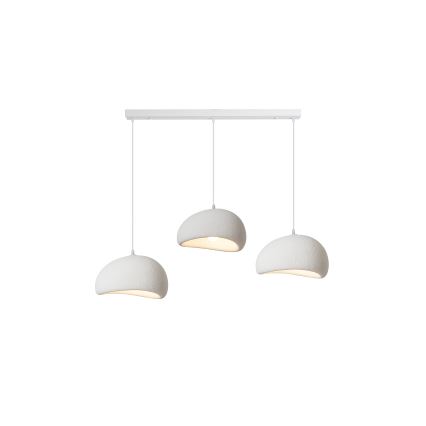 BRILAGI - Lustr na lanku WABI SABI 3xE27/60W/230V bílá