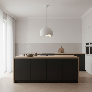 Brilagi - Lustr na lanku YONTU 1xE27/40W/230V pr. 34 cm bílá