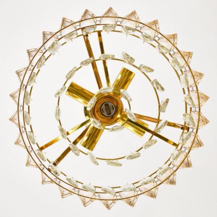 Brilagi - Lustr na řetězu CRISTAL 5xE14/40W/230V pr. 38 cm