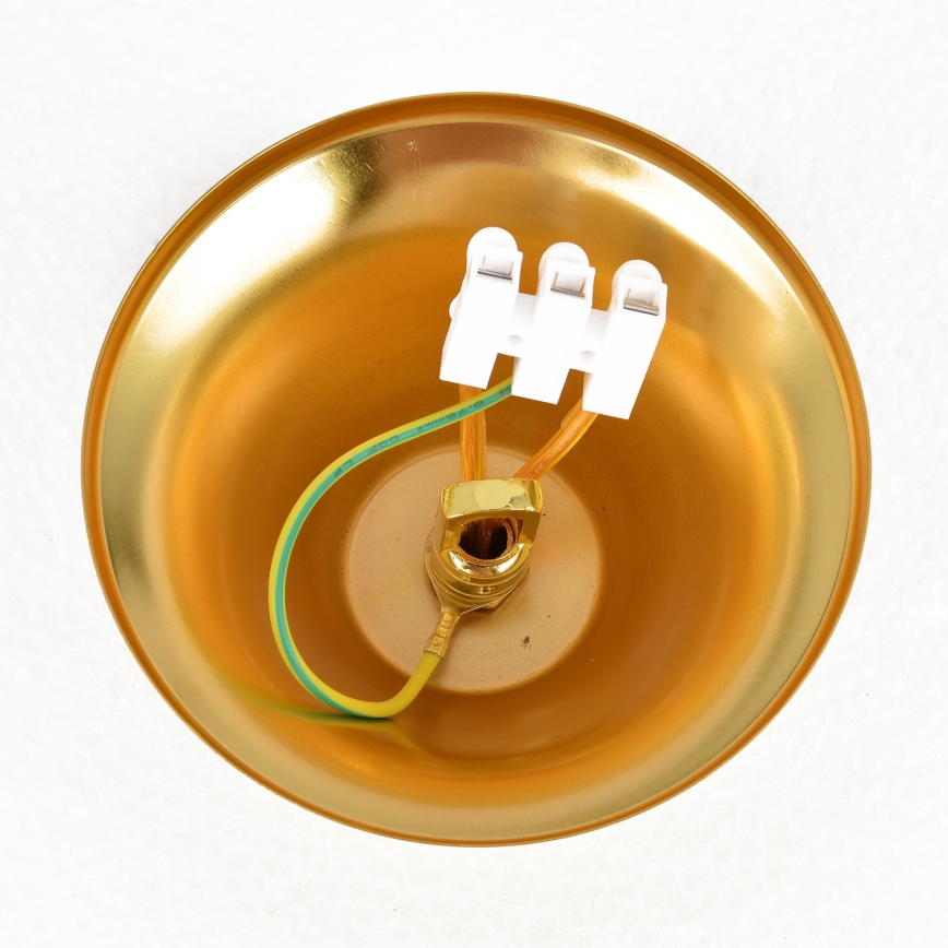 Brilagi - Lustr na řetězu ECLIPSE 5xE14/10W/230V pr. 38 cm černá/zlatá