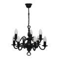 Brilagi - Lustr na řetězu IMPERO 9xE14/60W/230V černá