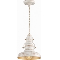 Brilagi - Lustr na řetězu PYRONIC 1xE27/40W/230V pr. 32 cm krémová/patina