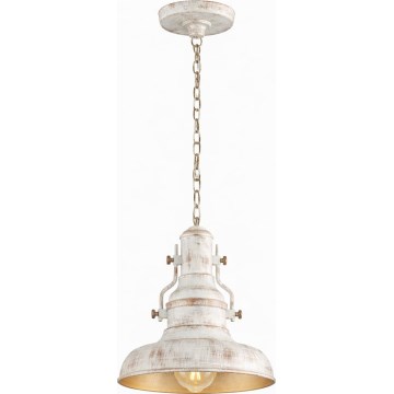 Brilagi - Lustr na řetězu PYRONIC 1xE27/40W/230V pr. 32 cm krémová/patina