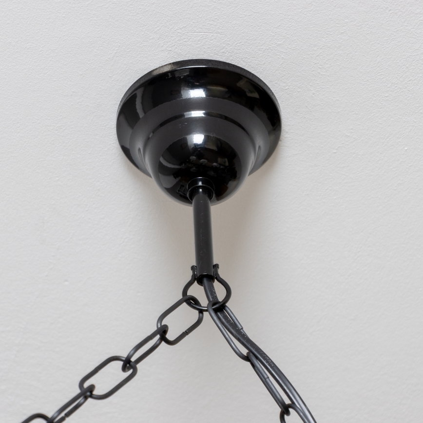 Brilagi - Lustr na řetězu QUEEN 6xE14/40W/230V buk