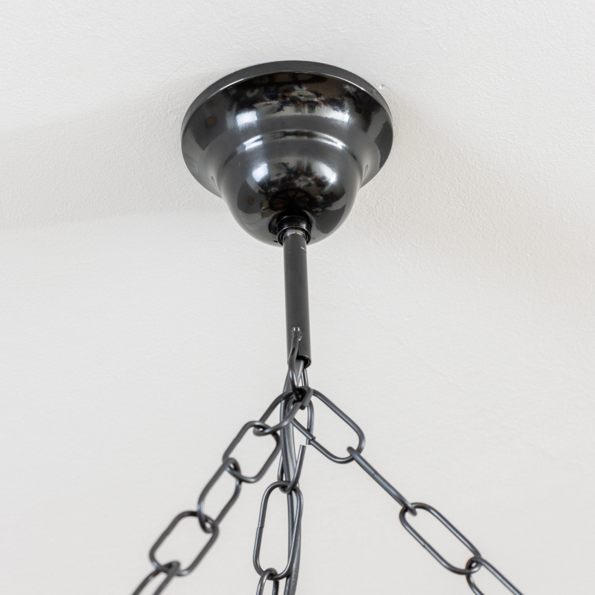 Brilagi - Lustr na řetězu ROATA 5xE14/40W/230V pr. 70 cm buk/ořech