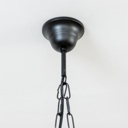 Brilagi - Lustr na řetězu RUSTIC 2xE14/40W/230V buk