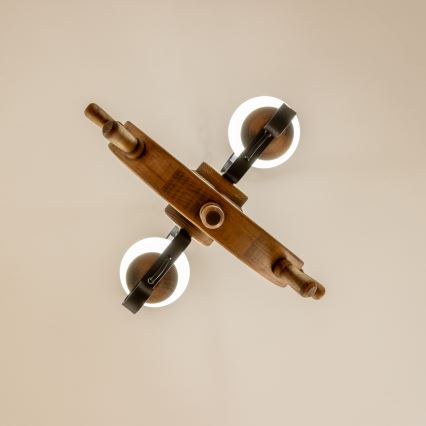 Brilagi - Lustr na řetězu TIMONA 2xE14/40W/230V buk