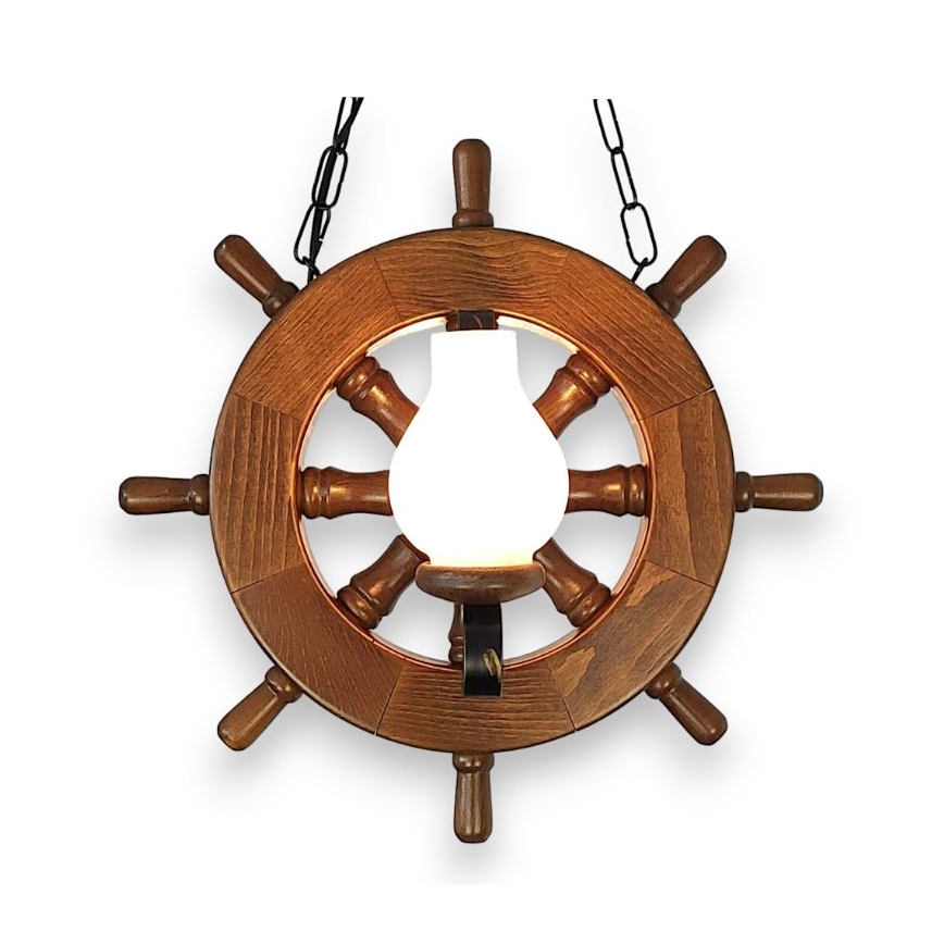 Brilagi - Lustr na řetězu TIMONA 2xE14/40W/230V buk/ořech