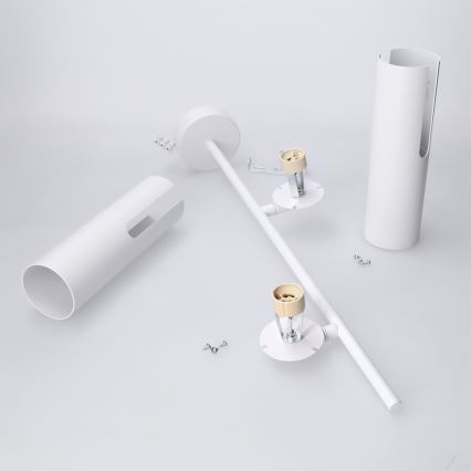 Brilagi - Lustr na tyči BRANCH 2xGU10/30W/230V bílá