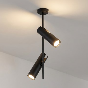 Brilagi - Lustr na tyči BRANCH 2xGU10/30W/230V černá
