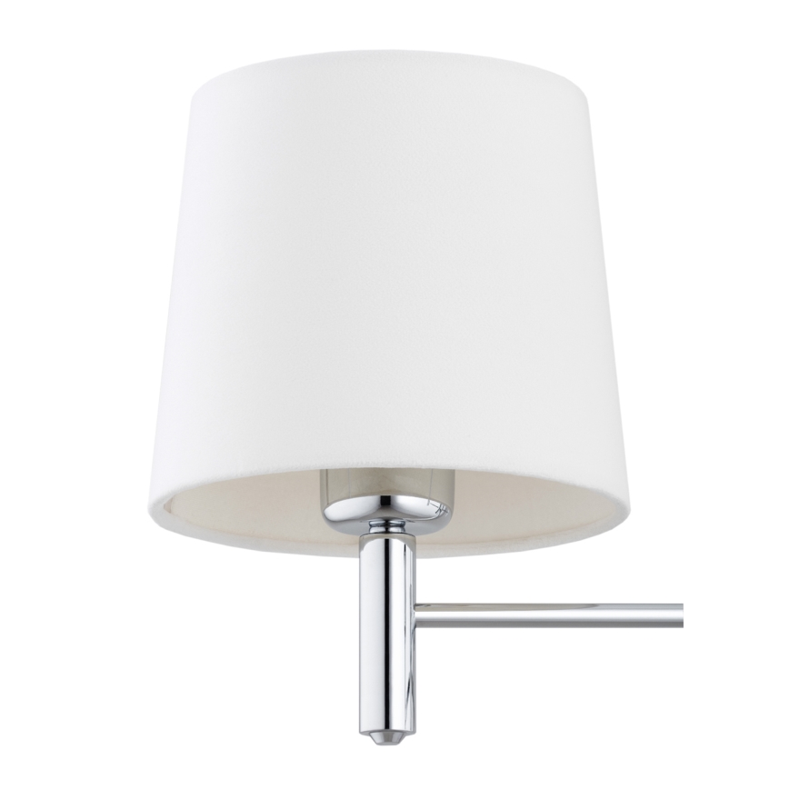 Brilagi - Lustr na tyči MONTE 3xE27/60W/230V krémová/lesklý chrom