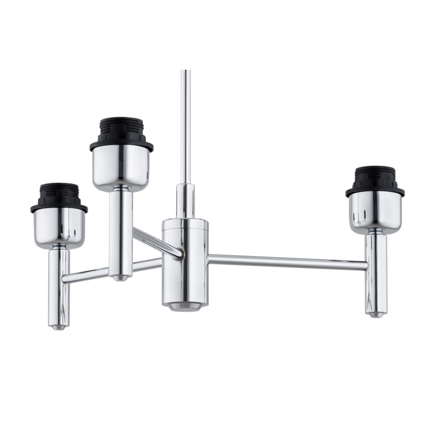 Brilagi - Lustr na tyči MONTE 3xE27/60W/230V krémová/lesklý chrom